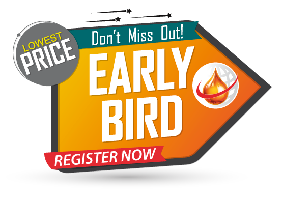 Register now & save Early Bird Discount!